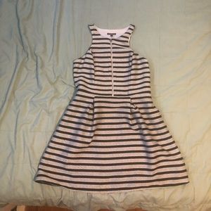 *NWT* Express Black & White Striped Dress